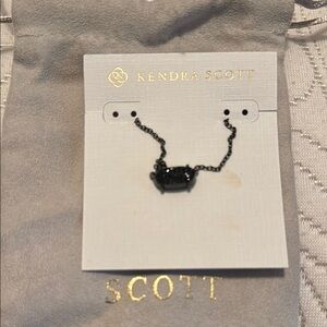 Kendra Scott Black  drusy Necklace